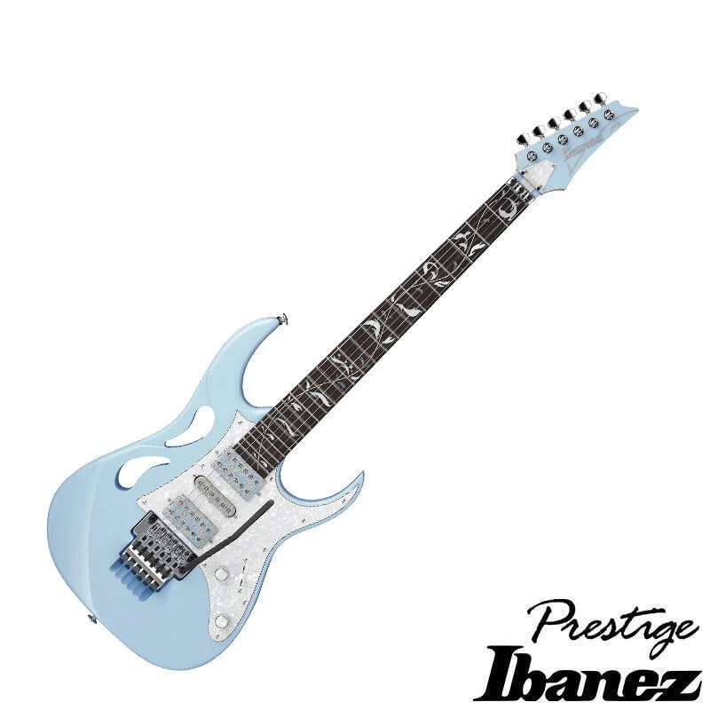 【又昇樂器】Steve Vai 簽名款 Ibanez PIA3761C BLP 日廠 雙單雙 電吉他