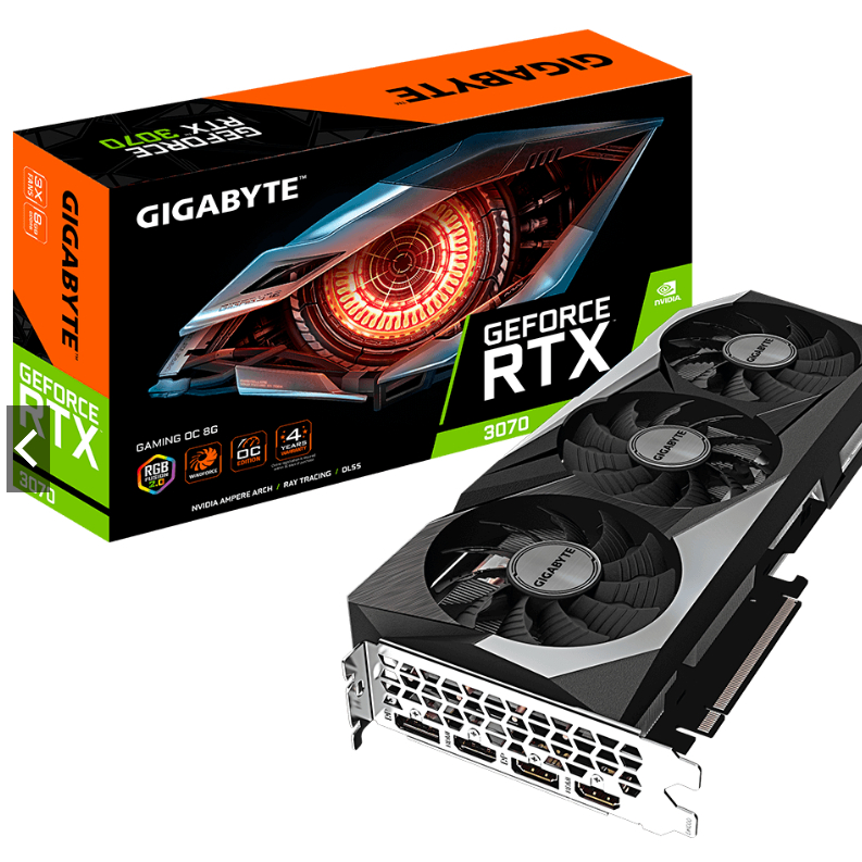 【電腦顯卡】Gigabyte GeForce RTX™ 3070 EAGLE OC 8G