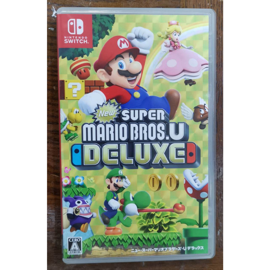 超級瑪利歐兄弟U 豪華版 Super Mario Bros.U Deluxe 亞版中文