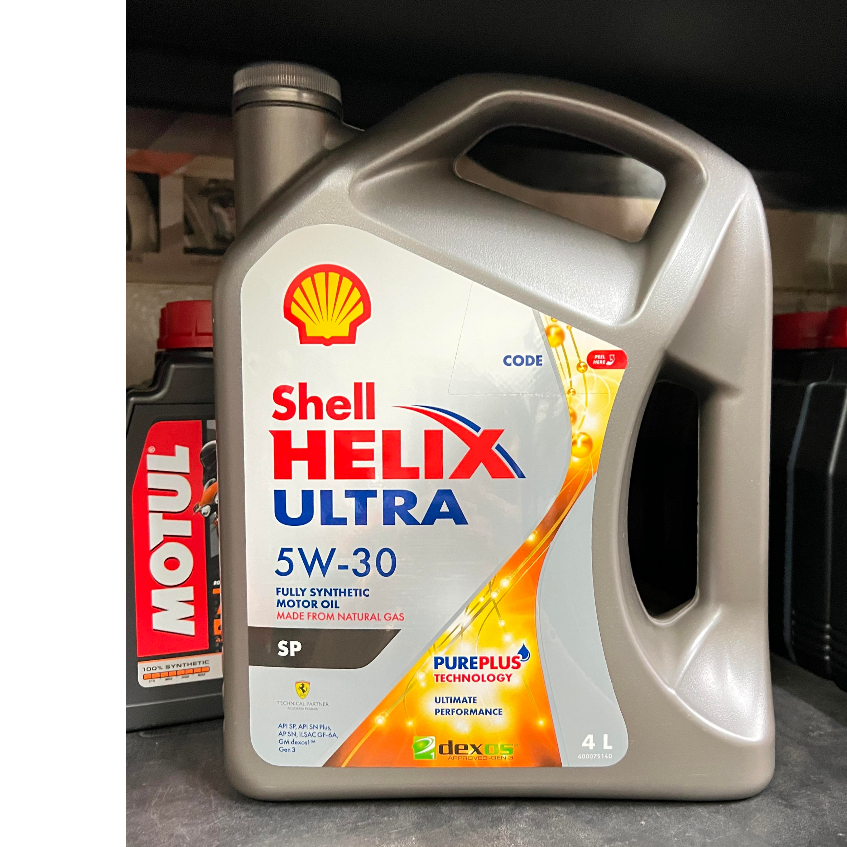 【阿齊】殼牌 Shell HELIX ULTRA 5W30 SP GF-6A 殼牌 全合成 汽車機油 4L