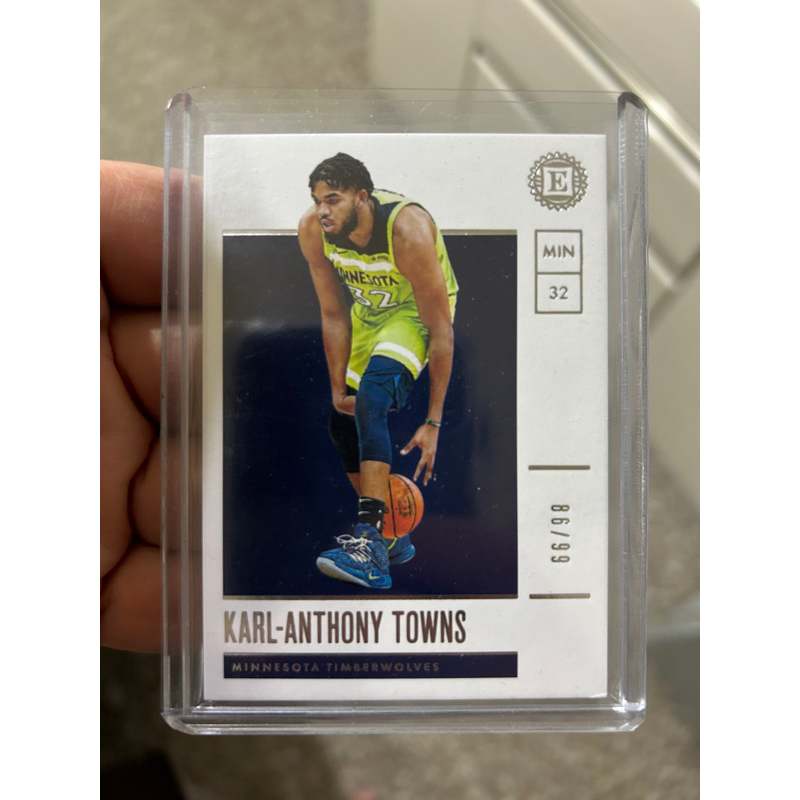 NBA 球員卡 灰狼隊Karl-Anthony Towns 限量99張特卡！