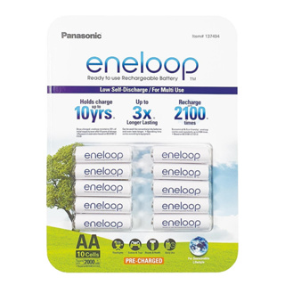 可自取~Panasonic Eneloop 3號充電電池 10入#137494