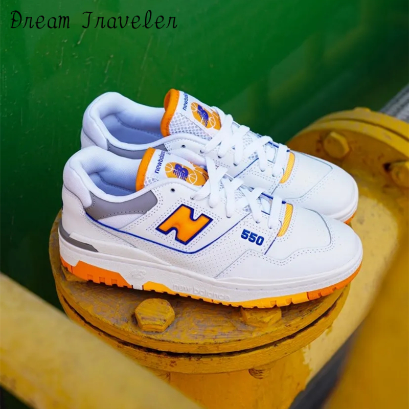 【DT】New Balance 550 夕陽橘 白橘 橘黃 白 復古休閒 籃球鞋 低筒 NB BB550WTO