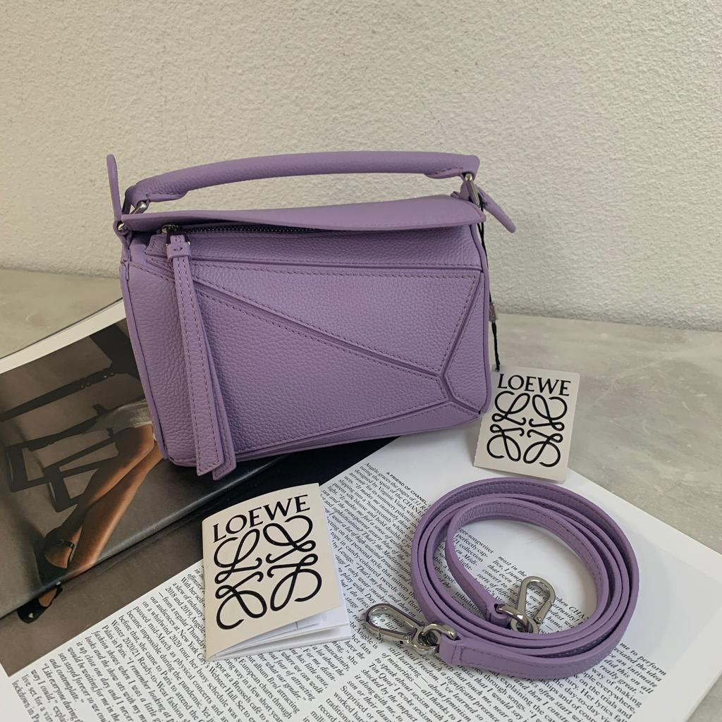 Findyourstyle 正品代購 Loewe // mini puzzle 粉紫色
