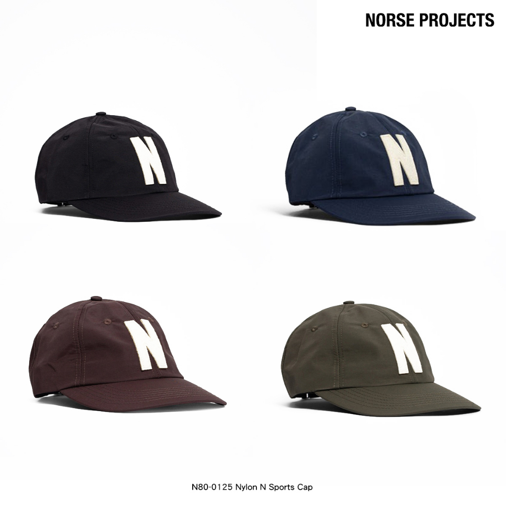 𝙇𝙀𝙎𝙎𝙏𝘼𝙄𝙒𝘼𝙉 ▼ NORSE PROJECTS N80-0125 Nylon N Sports Cap 2306