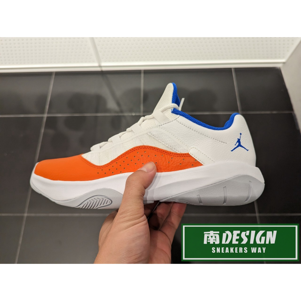 南🔥2023 6月 NIKE AIR JORDAN 11 CMFT LOW 籃球 男款 白藍橘 CW0784-108