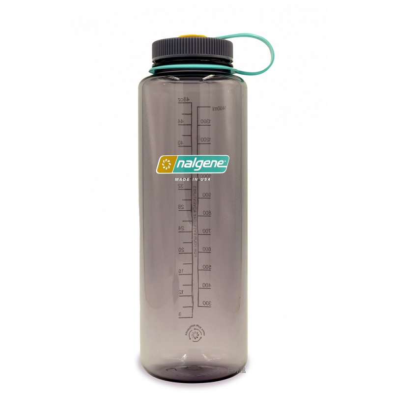 【NALGENE】1500ml寬嘴運動水壺 茄子 (登山健行水瓶)