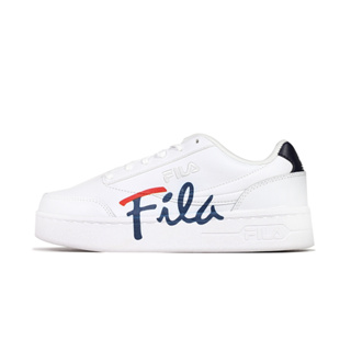 FILA 休閒鞋 運動鞋 -COURT LUX- Premium 男女款 中性款 4-C304X-123 白色