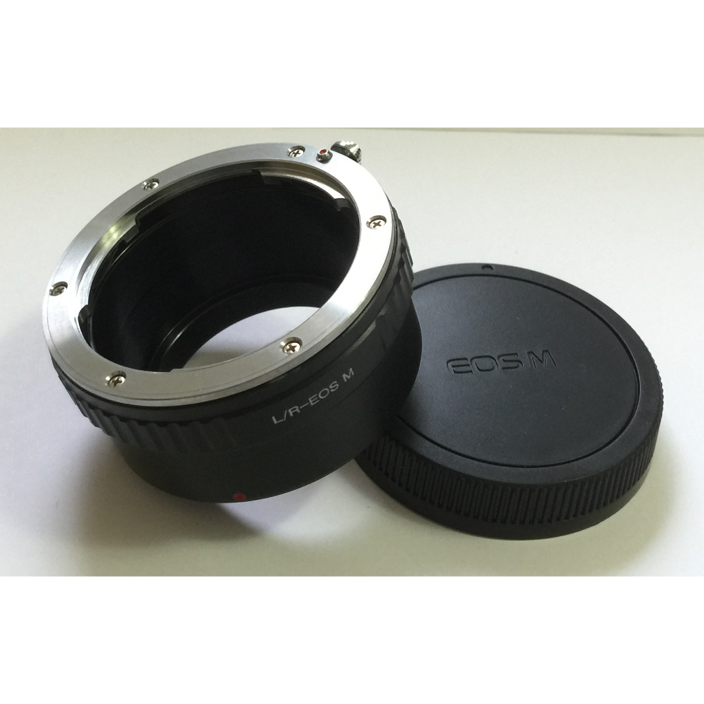 送後蓋萊卡徠卡 Leica R LR鏡頭轉佳能 Canon EOS M EF-M卡口微單眼相機身轉接環 LR-EOS M