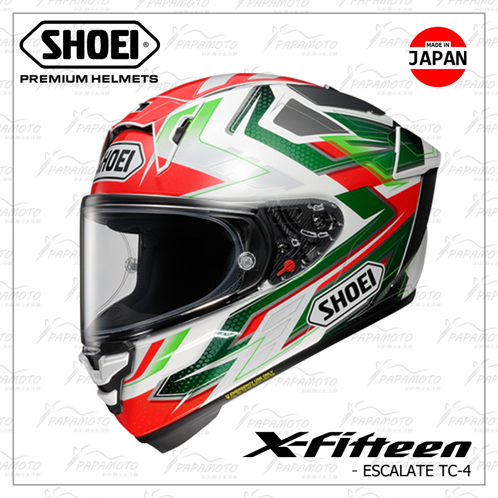 【趴趴騎士】SHOEI X15 ESCALATE TC4 全罩安全帽 ( X-15 X-Fifteen motoGP