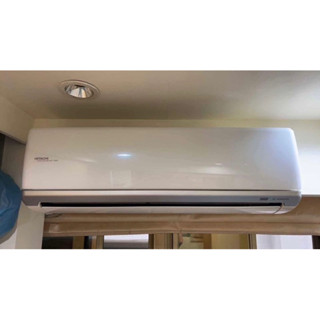2018年，一級能效～二手中古日立1.5噸變頻分離式冷氣，4.1kw，型號RAS-40JK，2018年，公司保固中