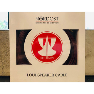[ 沐耳 ] 美國線材精品（現貨）Nordost 紅色曙光6N OFC鍍銀喇叭線 Red Dawn LS 3 米一對