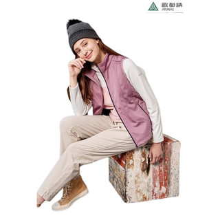 ATUNAS 歐都納 女 SOFTSHELL防風保暖背心 [北方狼] A1VE2206W