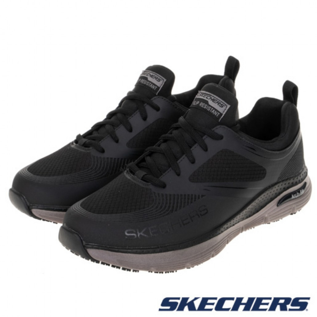 SKECHERS 男工作鞋系列 ARCH FIT SR - 200149BKGY