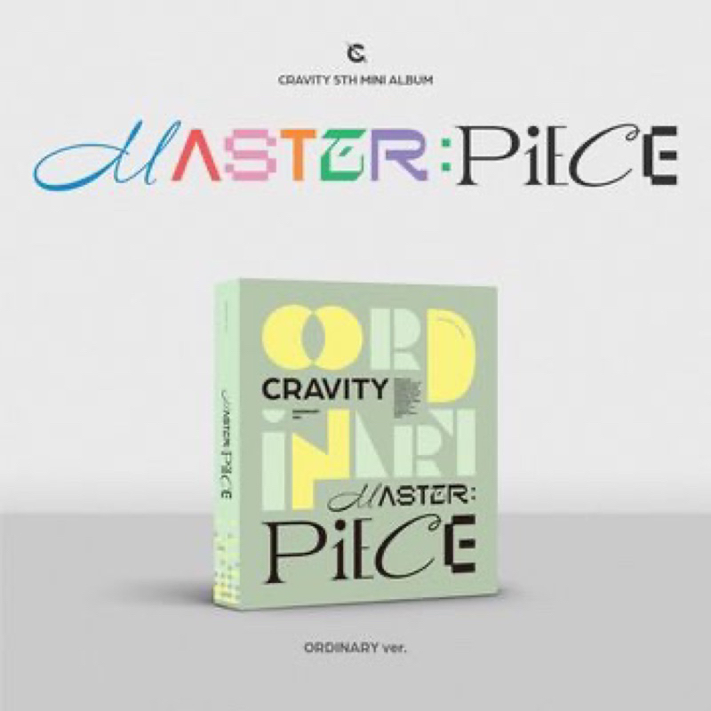 CRAVITY - 第五張迷你專輯「MASTER:PIECE」空專