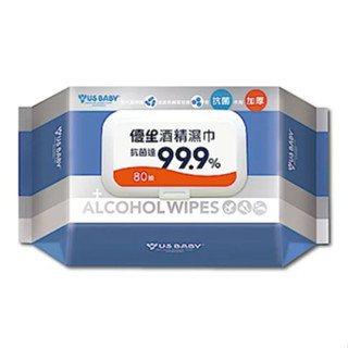 【優生】酒精濕巾超厚型80抽