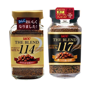 【餅之鋪】日本 UCC 玻璃罐裝 即溶咖啡 117咖啡 114咖啡 黑咖啡 日本咖啡