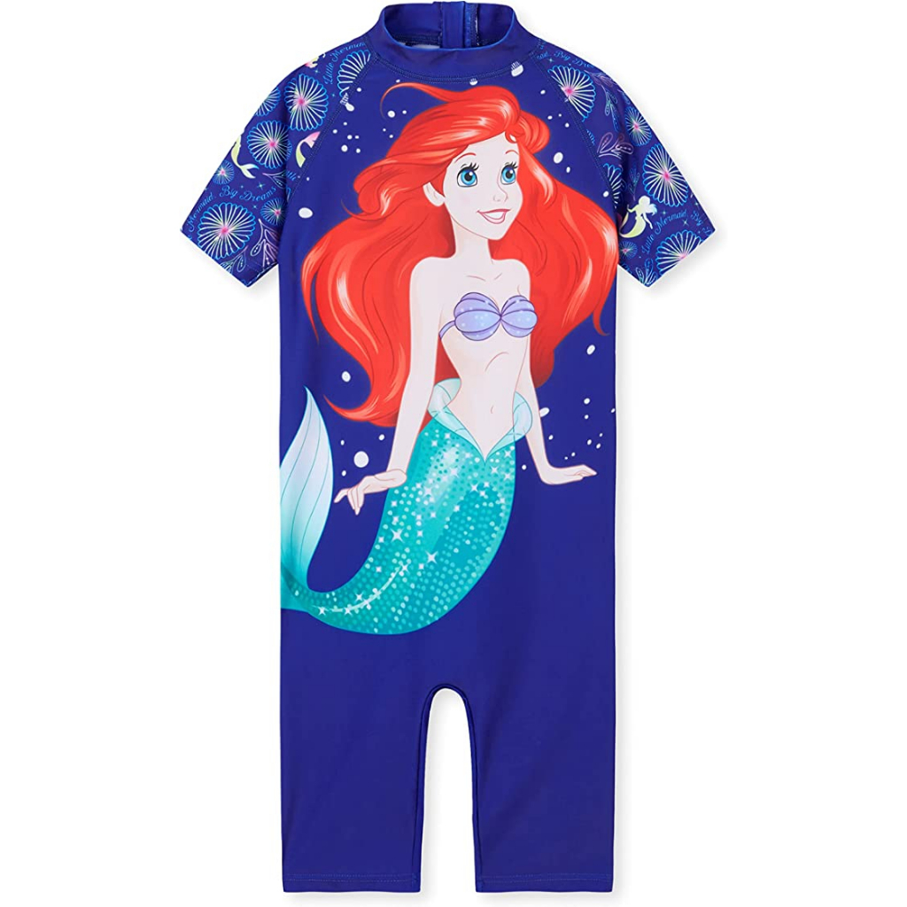 預購🚀英國正貨🚀英國專櫃 Disney 泳裝 女童泳衣 泳褲 連身泳裝 迪士尼小美人魚 mermaid ariel
