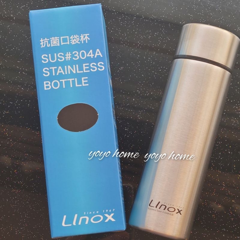 【yoyo home】Linox 304不鏽鋼 口袋杯 130ml 保溫杯 超音波洗淨 輕巧 環保