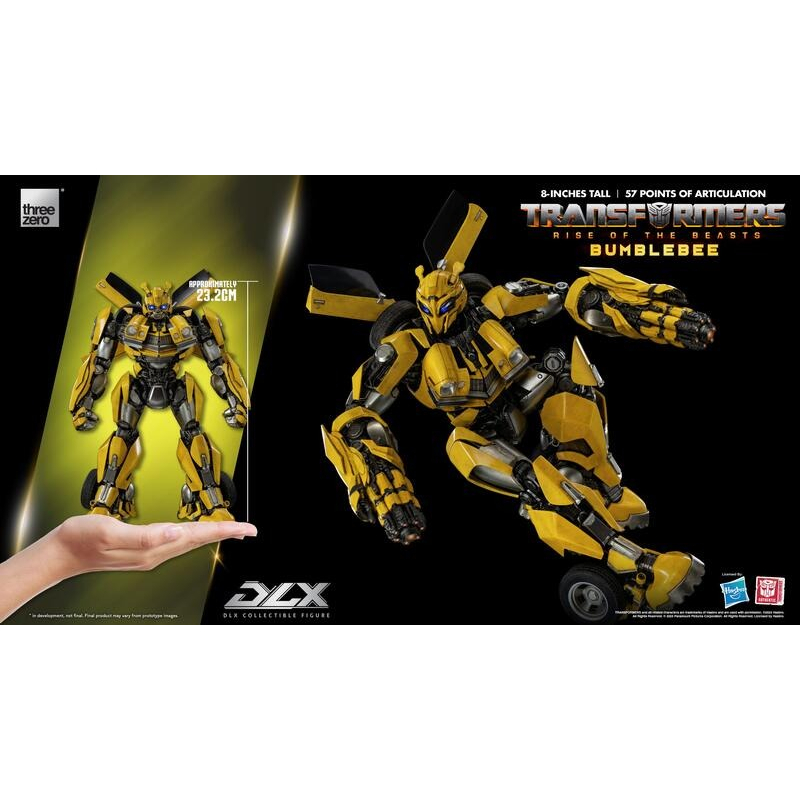 《$uper Toys》7月預購 3A threezero DLX 變形金剛 萬獸崛起 大黃蜂 合金 可動 公仔 模型