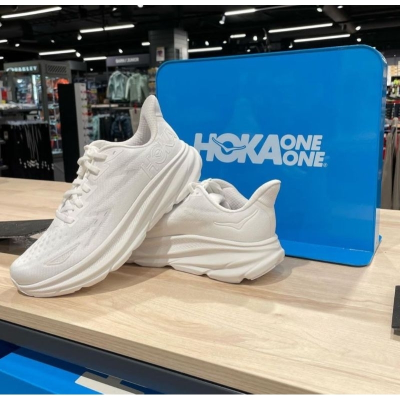 HOKA ONE ONE 男 Clifton 9 路跑鞋 白 HO1127895WWH