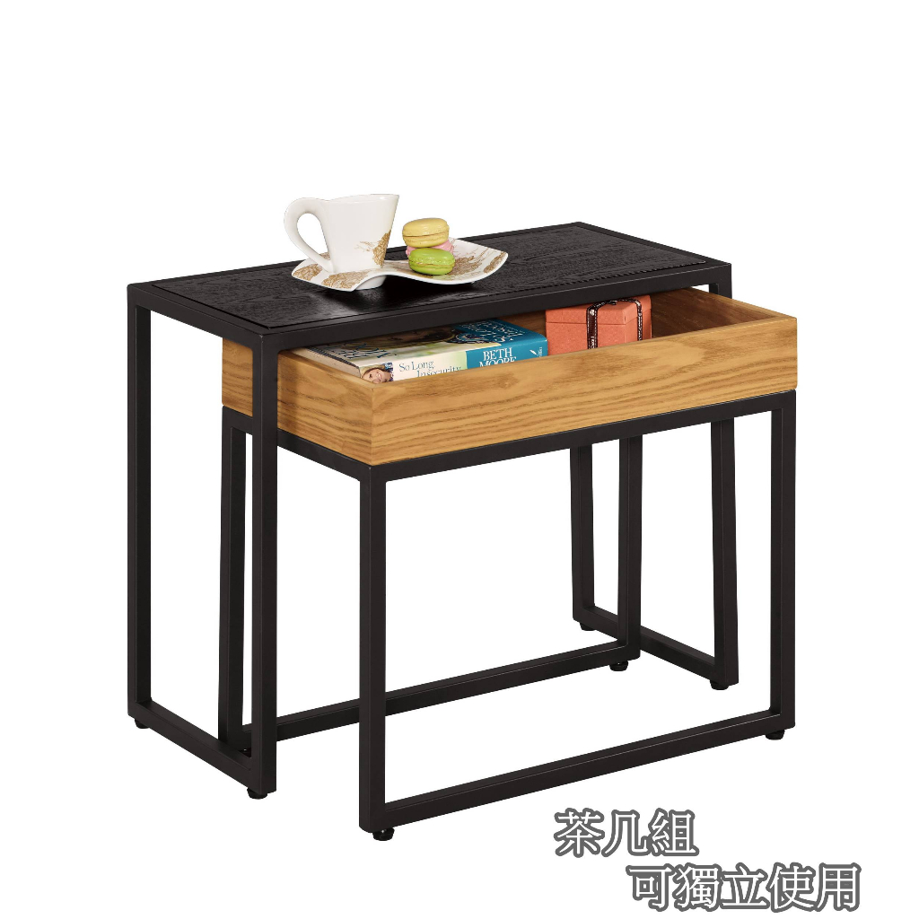 【萊夫家居】CM-374-1：2尺茶几組【台中家具】小茶几 小邊桌 小邊几 小桌子 小方桌 桌子 高低桌 造型茶几