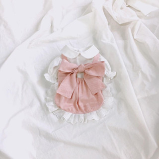 *吉白白* 臺灣現貨 出清 狗狗衣服 夏季薄款 裙子 小型犬 夏日水果裙 寵物衣服 刺繡 婚紗裙 禮服 蕾絲蝴蝶 公主裙