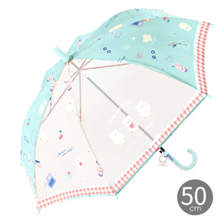 【免運】兒童自動傘(50公分)甜點小熊-薄荷綠