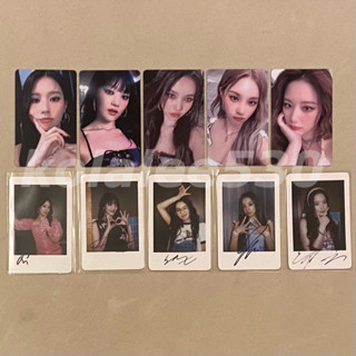 (G)I-DLE 迷你六輯 I feel 小卡 WM 龍山 特典 薇娟 舒華 雨琦 小娟 Minnie