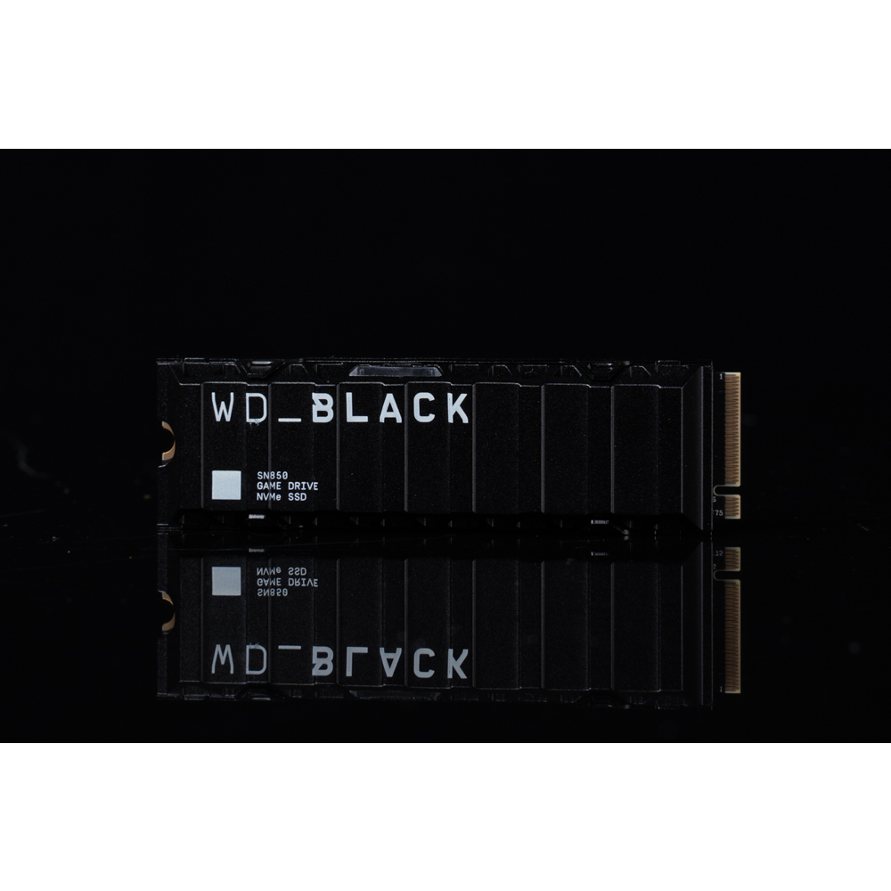 WD 黑標 SN850 1TB M.2 NVMe PCIe SSD固態硬碟(WDS100T1XHE)(配備散熱片)
