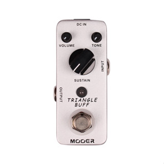 【玖的樂器】全新 公司貨 免運 MOOER Triangle Buff 迷你 單顆 效果器 fuzz 模糊破音
