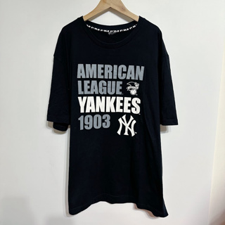 MOMO 古著商號 MLB NEW YORK YANKEES 紐約洋基 短袖T恤