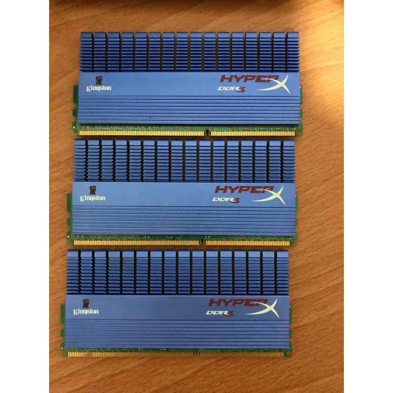 金士頓 HyperX DDR3-2000 6GB（2GB x 3）［具XMP參數]