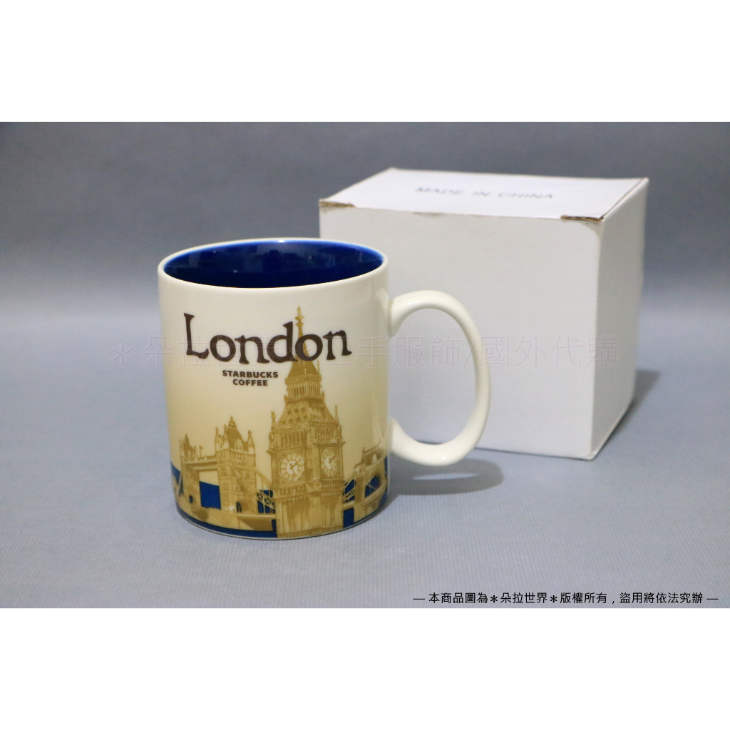 ⦿ 倫敦 London 2010款 》星巴克STARBUCKS 城市馬克杯 典藏款 ICON杯 473ml 英國