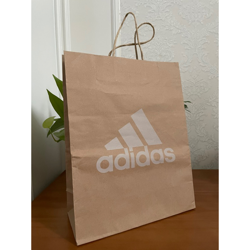 adidas愛迪達購物紙袋