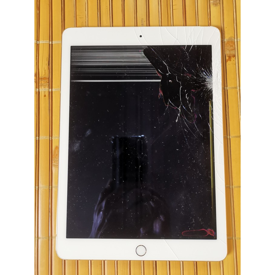 面板破裂 Apple iPad Air 2 A1567 2016製 故障 零件機