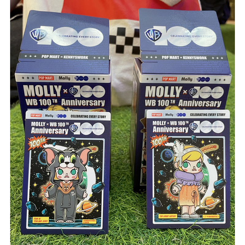 MOLLY x 華納100週年 系列 盲盒 泡泡瑪特 POP MART  華納 公仔 盒玩 盒抽 湯姆貓 傑利鼠