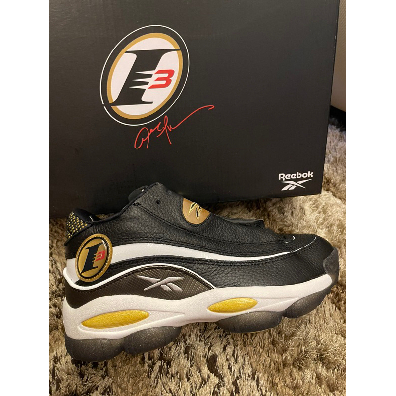 Reebok  THE ANSWER 1 DMX 經典黑 Allen Iverson籃球鞋 戰神 艾佛森