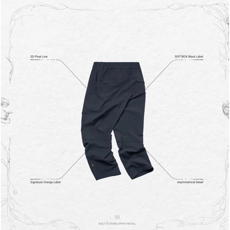 Goopi “KM-01” Regular-Fit Tailored Trousers - Deep Marine