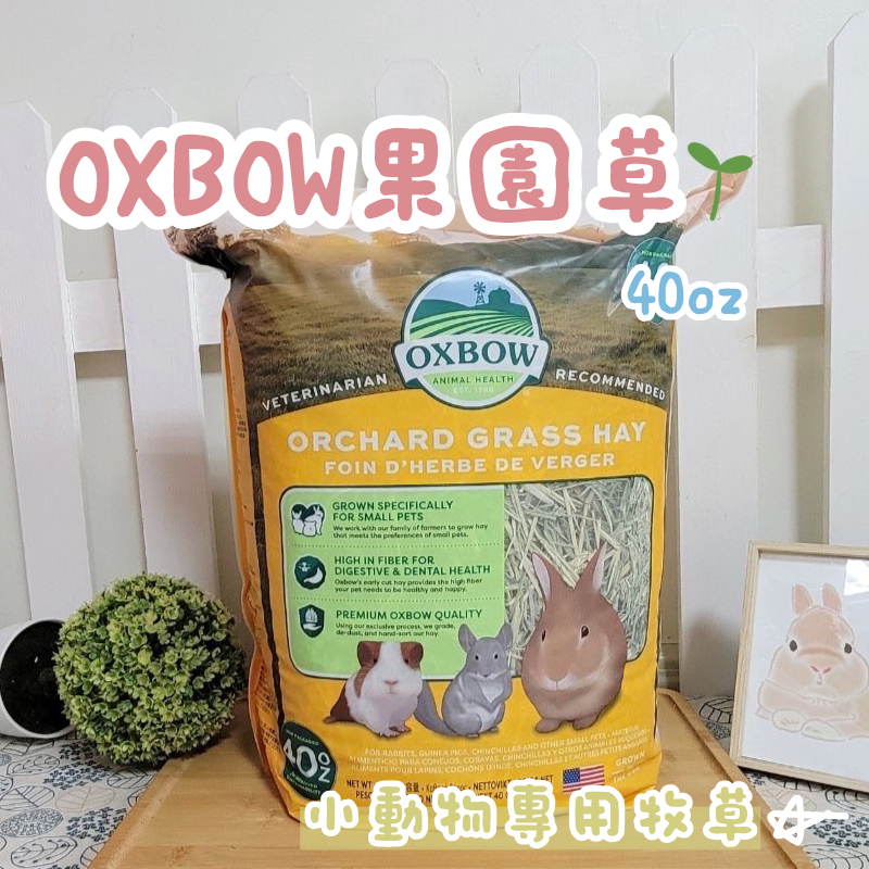 牧草圓又圓★ OXBOW 果園草 40oz 兔/天竺鼠 牧草 【條碼2963】