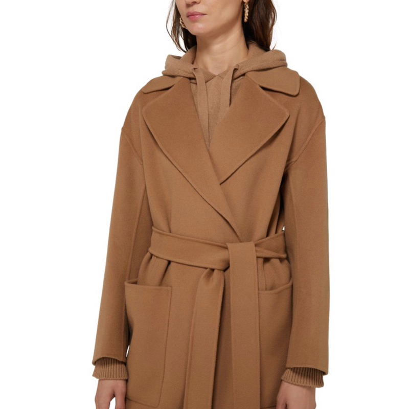 （全新）’S Max Mara Paris coat - 100%羊毛大衣. 駝色