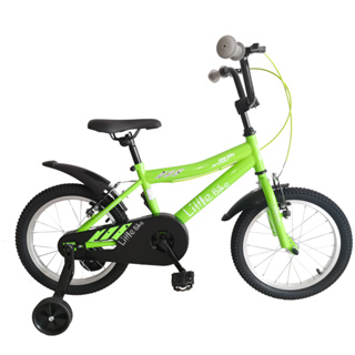 【H&D】Little bike 16吋單速兒童腳踏車-男款 | 繽紛色彩 前後擋泥板 | 90%組裝 車架一年保固