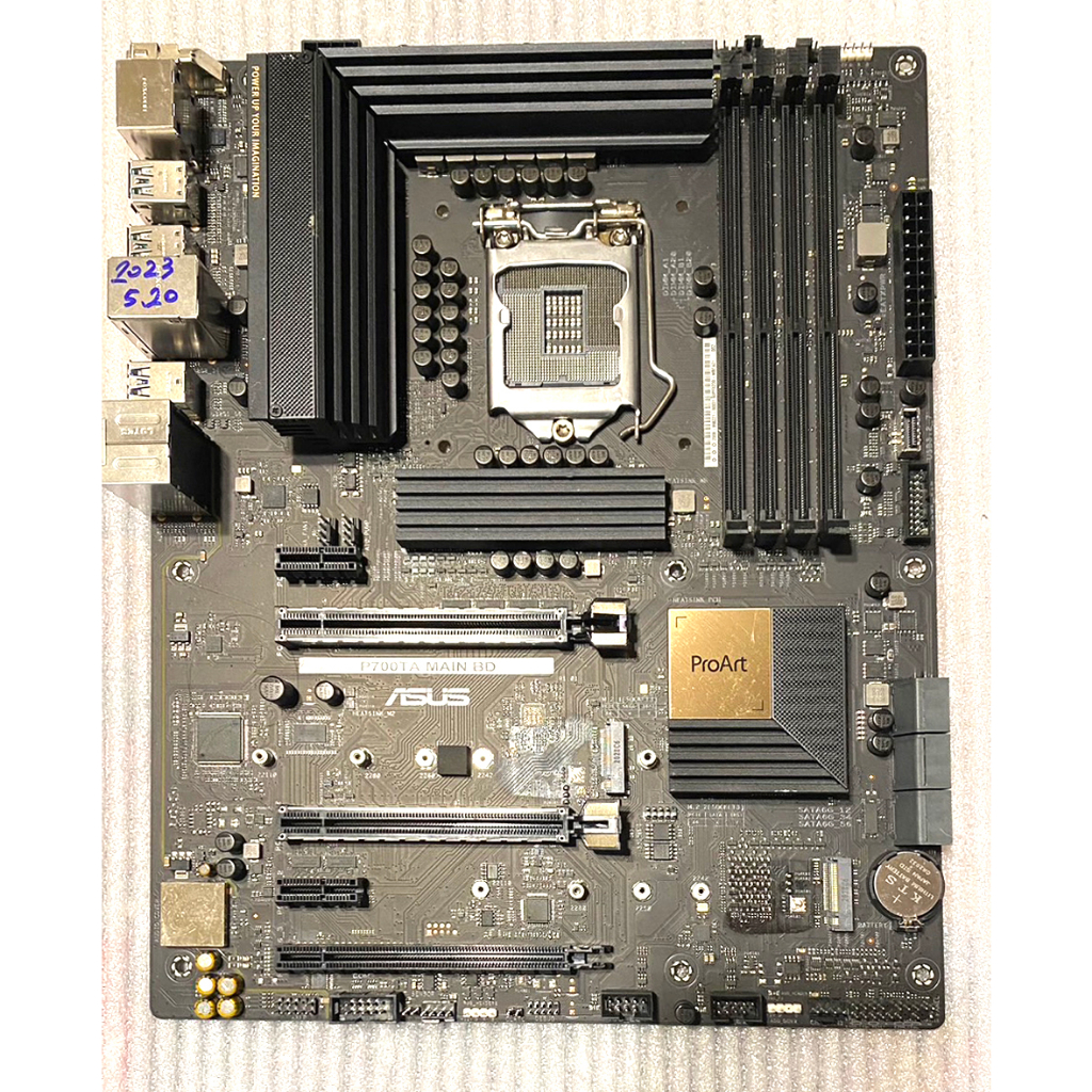 華碩 P700TA MAIN BD LGA 1200 十代B460 主機板 無擋板