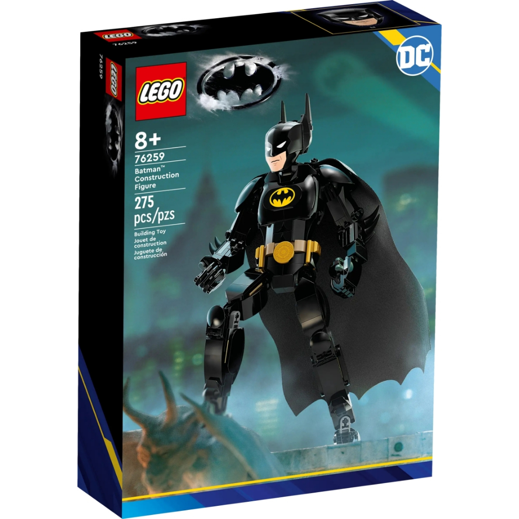 &lt;積木總動員&gt;LEGO 樂高 76259 Super Heroes 蝙蝠俠可動人偶 外盒:26*19*6cm 275p