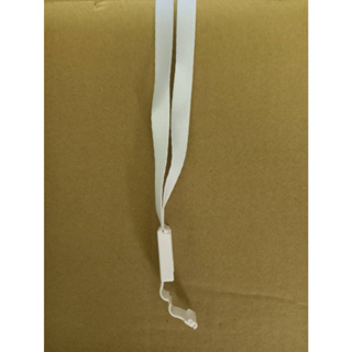 【豐盛有餘】UHOO 6734員工証帶子白色繩子識別套掛繩 証件掛繩 幅寬10mm 長度460mm 厚度0.7mm附發票