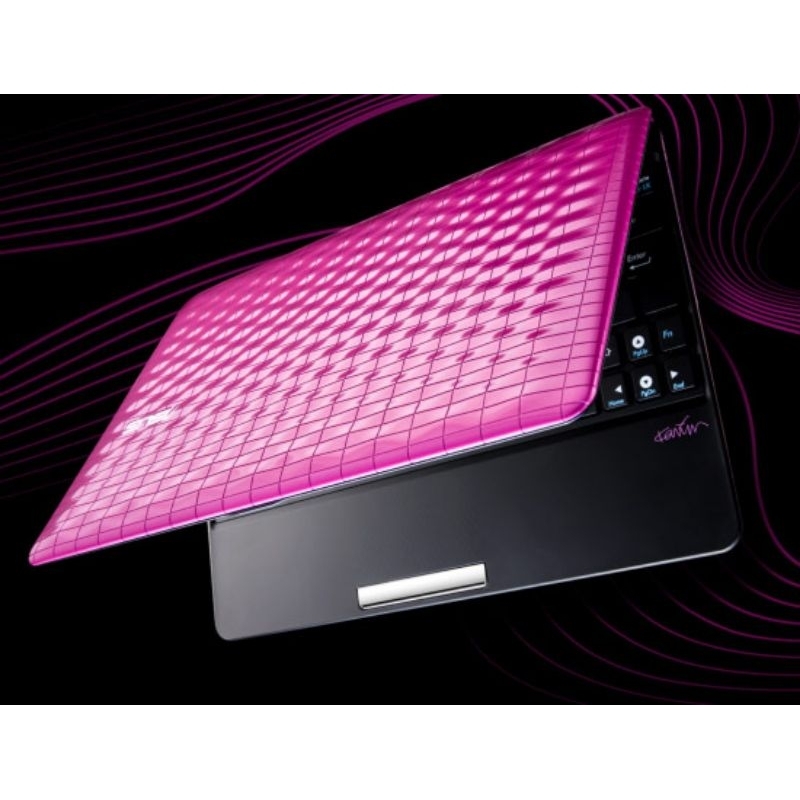 二手女用保存良好-Eee PC 1008P Karim Rashid 限量版。ASUS/小筆電/桃紅色/貝殼機/零件