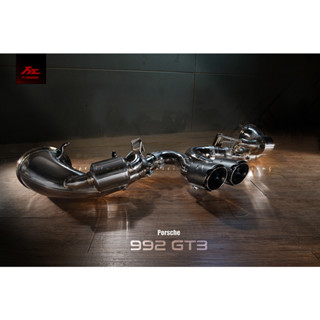 Porsche 992 GT3 2021年 4.0L Fi 排氣管 閥門排氣 不鏽鋼中尾段 頭段排氣管 需報價