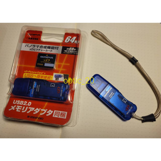 XD記憶卡 讀卡機 XD卡 OLYMPUS 原廠讀卡機 64MB 1GB 記憶卡 老數位相機 富士 CCD相機