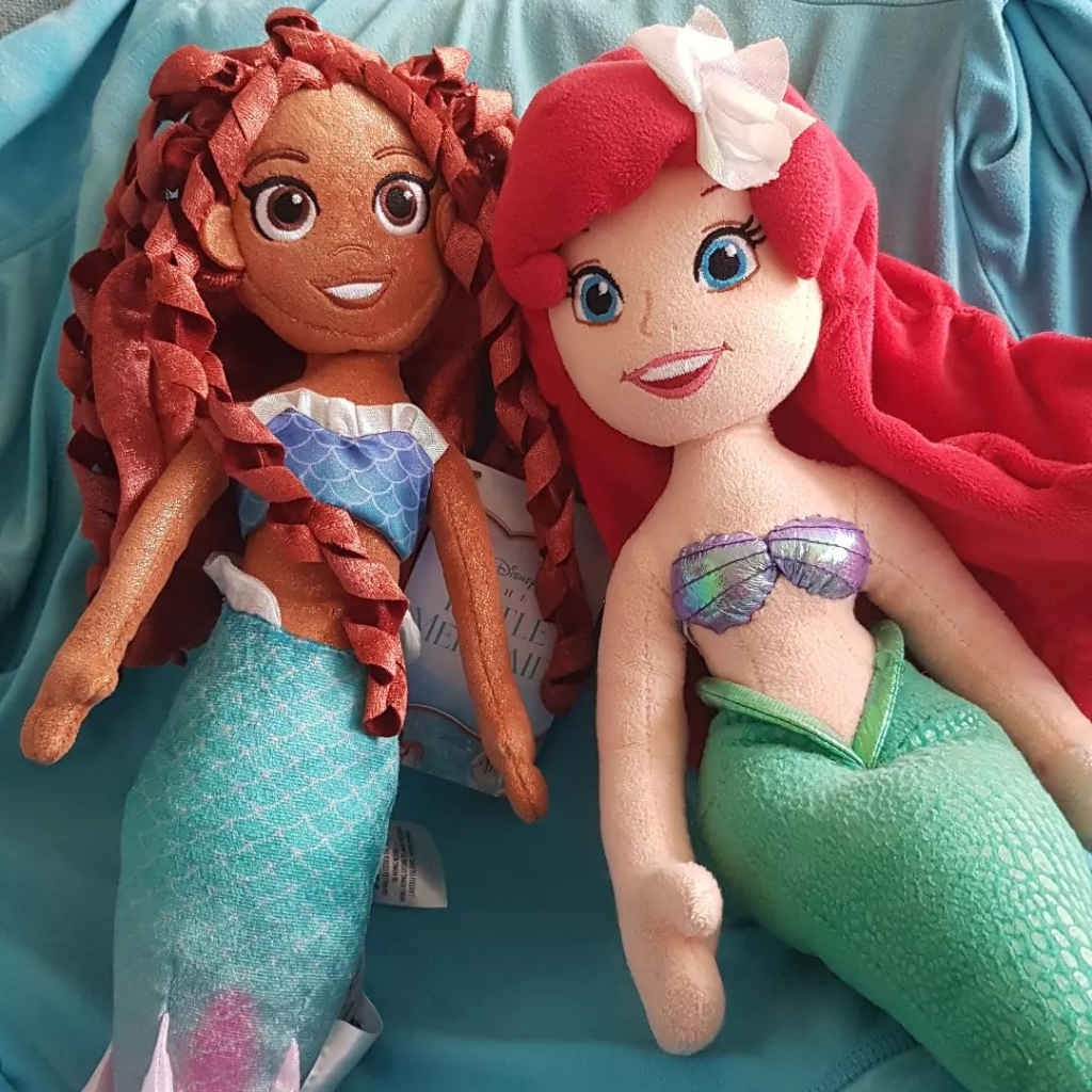 現貨24Hr出貨 Ariel 愛麗兒 mermaid 小美人魚 公主 真人電影版 娃娃 玩偶 玩具 美國迪士尼