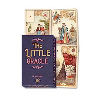 B207 ◈光之海◈現貨 正版 The Little Oracle 小諭指引卡 復古智慧-生活箴言 贈送中文說明電子檔